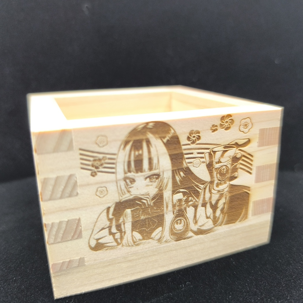 儒烏風亭らでん　一合枡