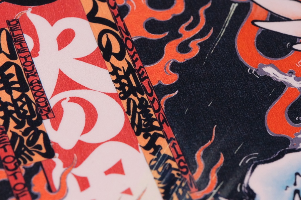 『火の用心』和柄耐水耐候ステッカー