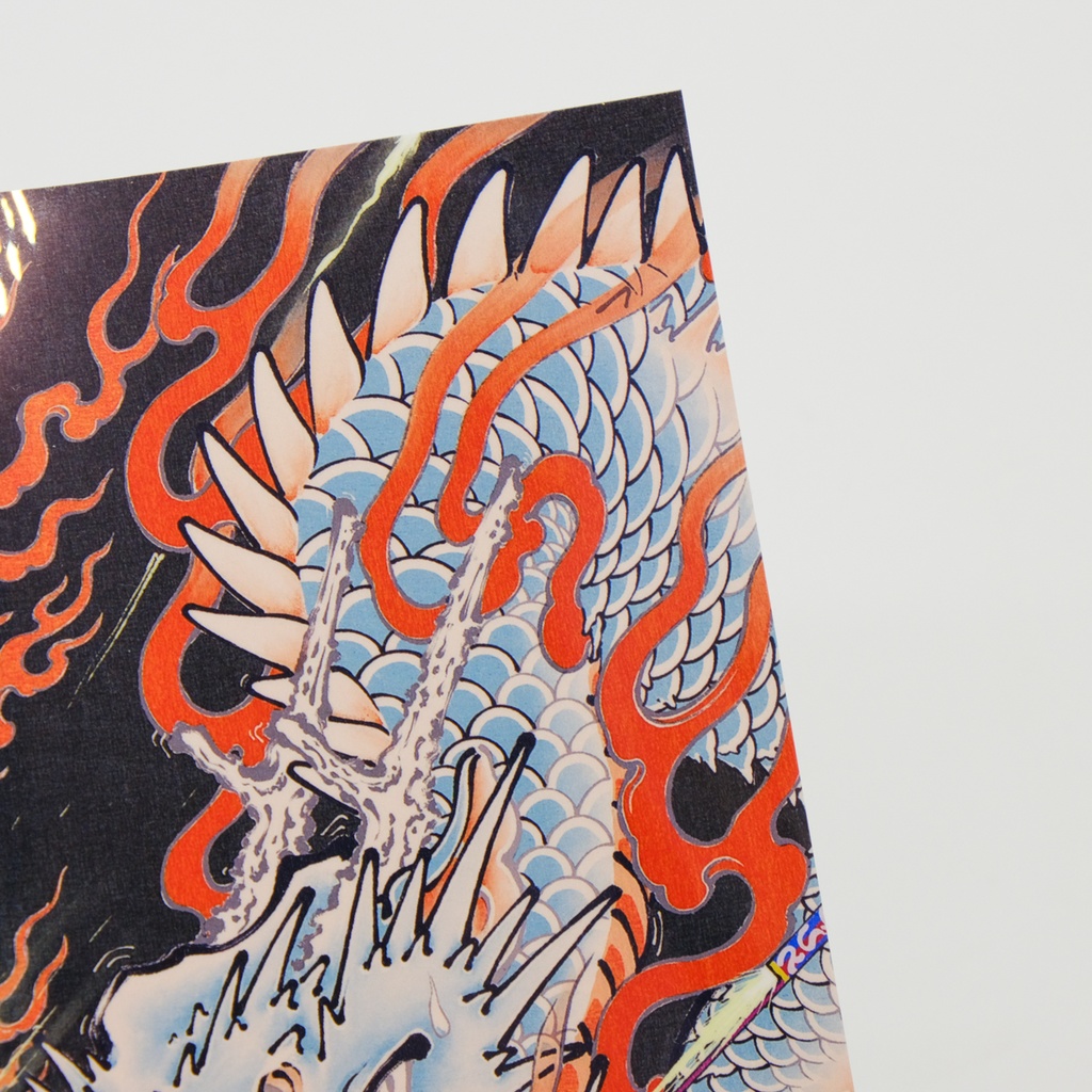 『火の用心』和柄耐水耐候ステッカー