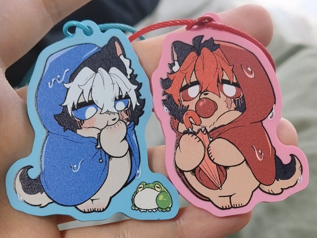 こまのきゅらアクリルキーホルダー