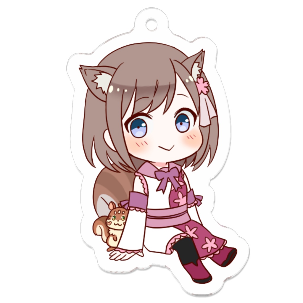 OPみみるアクリルキーホルダー