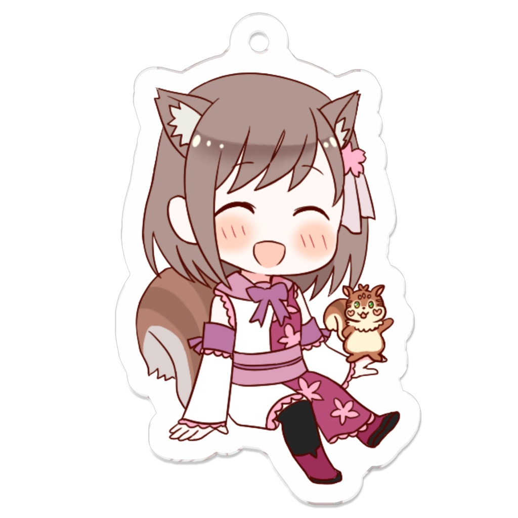 OPみみるアクリルキーホルダー2