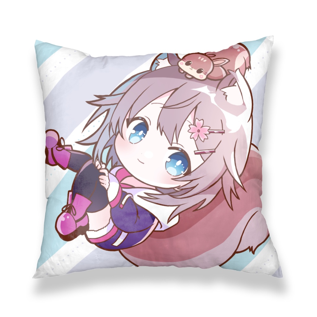 パーカーみみるクッションカバー