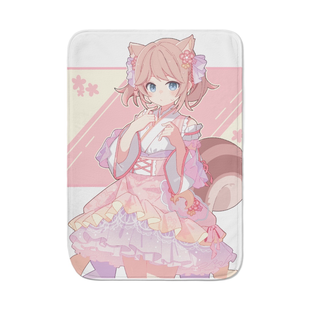 みみるブランケット(表情4種)