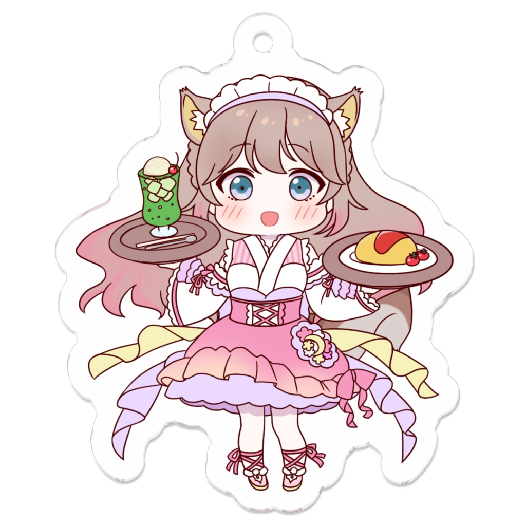 みみるアクリルキーホルダー2