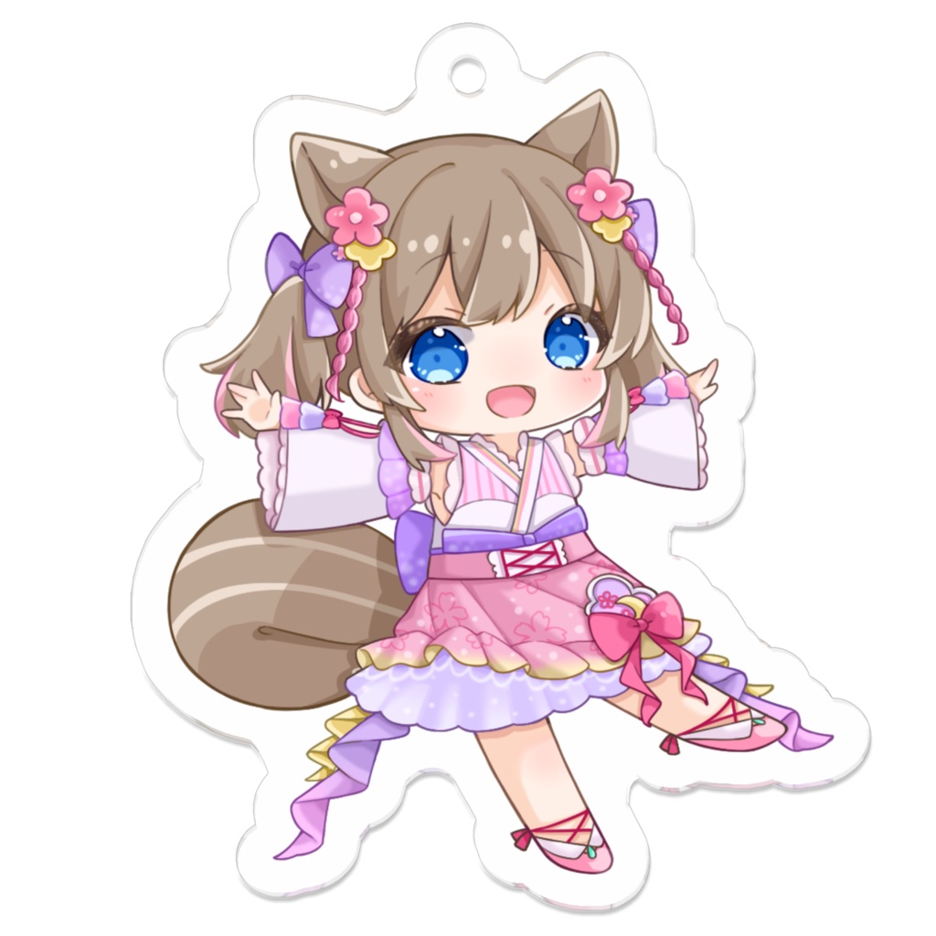 みみるアクリルキーホルダー3