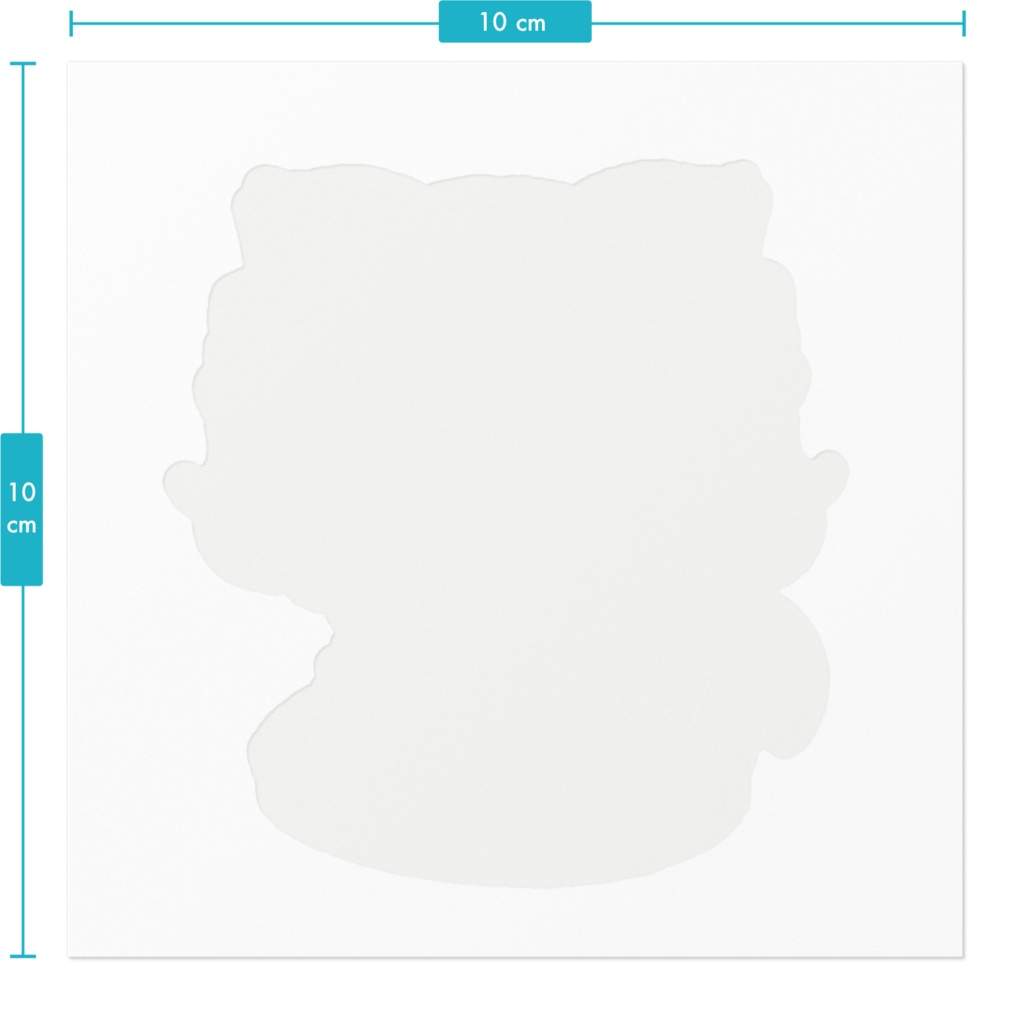 ゆらゆらみみるステッカー