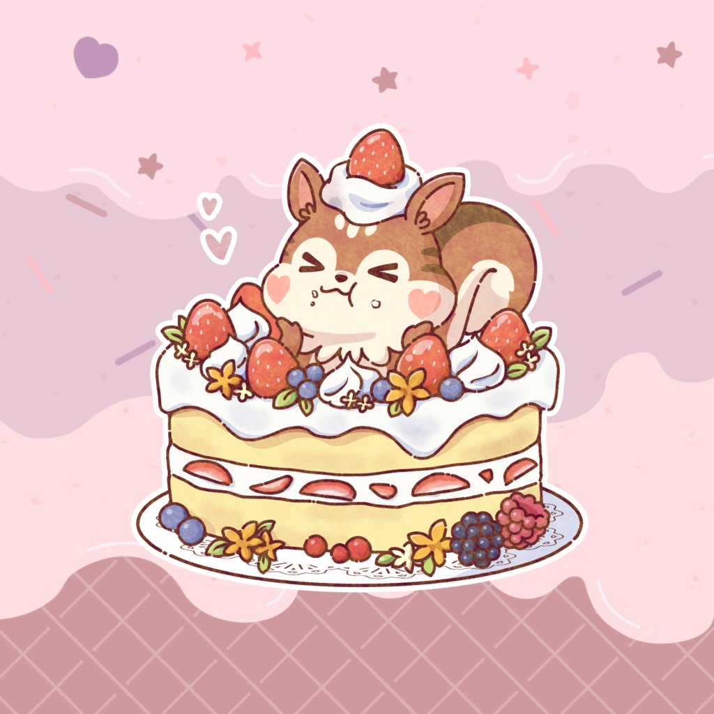 【期間限定】誕生日もみじまるケーキオリジナルスクエア缶