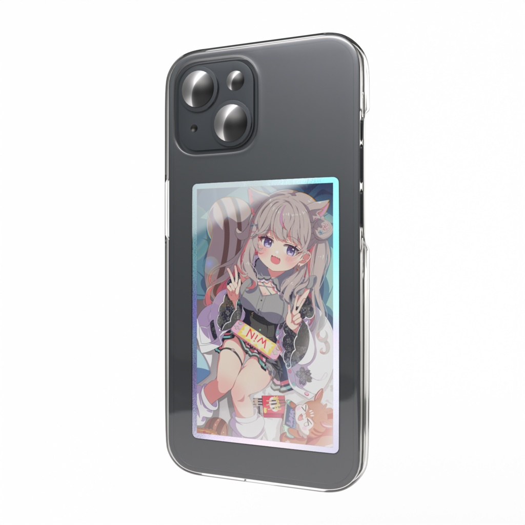 2026誕生日みみるオーロラスマホステッカー 表情4種あり