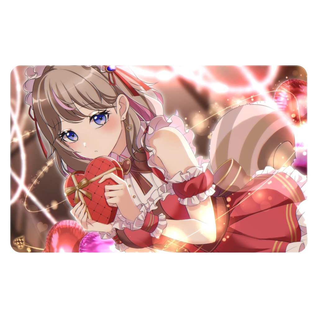 バレンタインみみるICカードステッカー