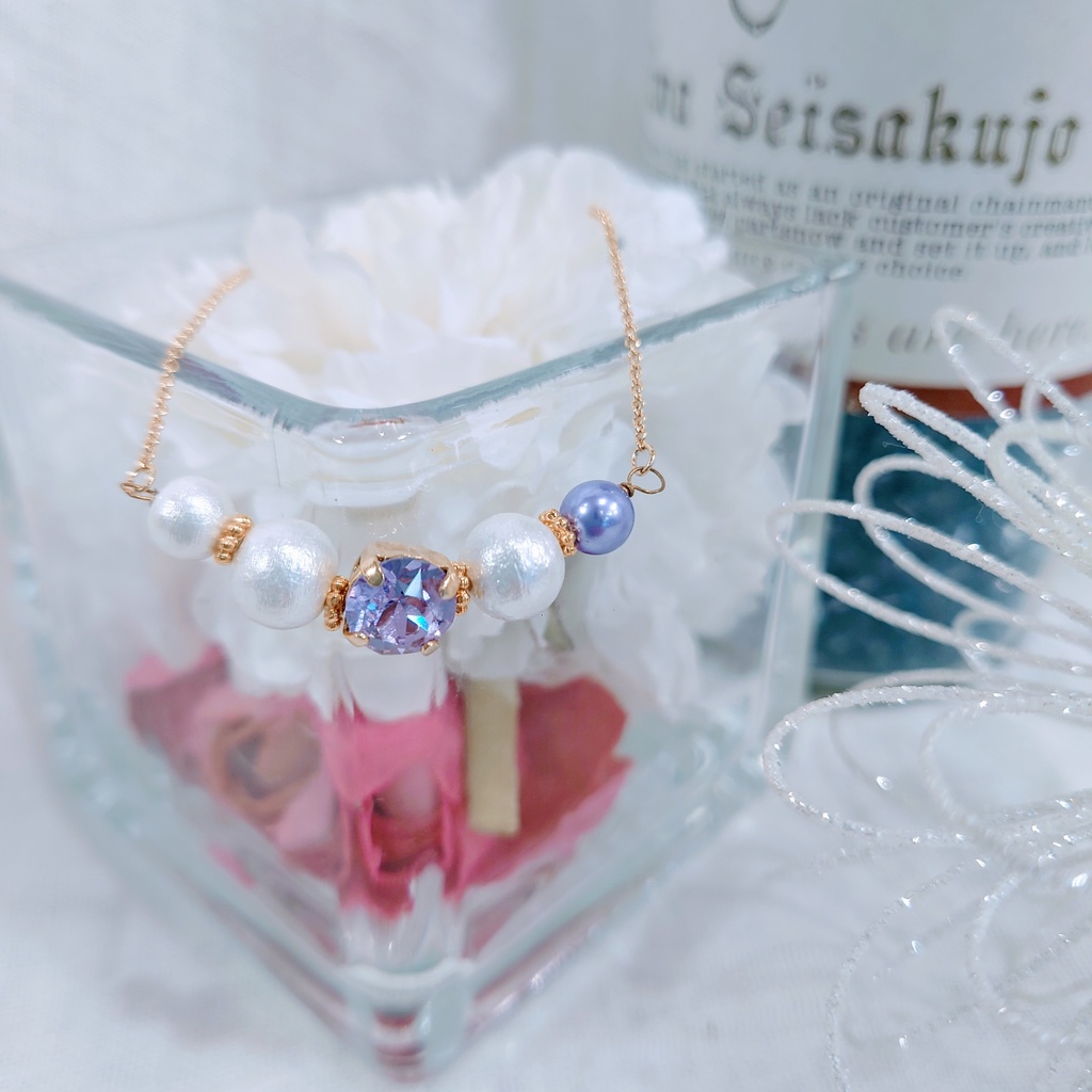 ライバーカラーモチーフネックレス(のぞめる、MECHATU-A)