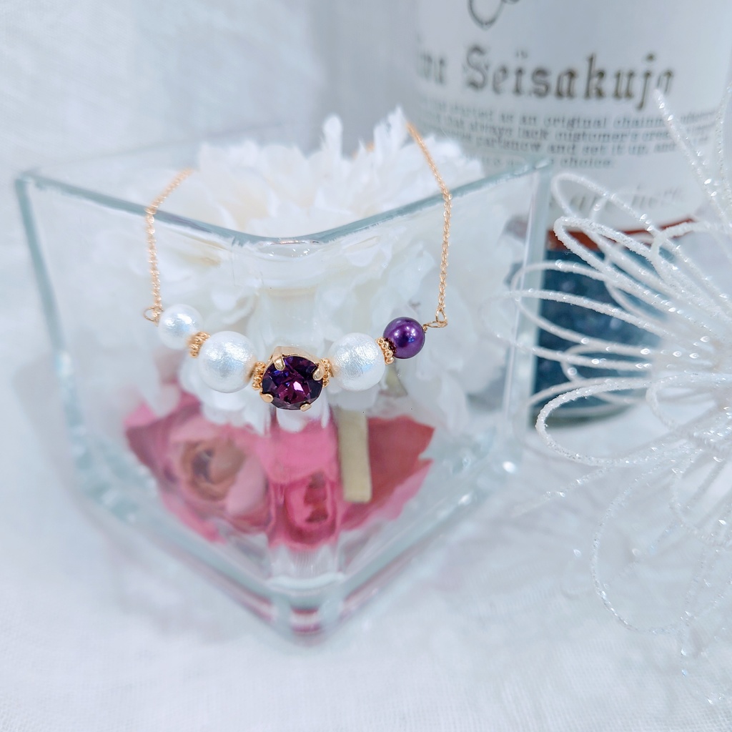 ライバーカラーモチーフネックレス(のぞめる、MECHATU-A)