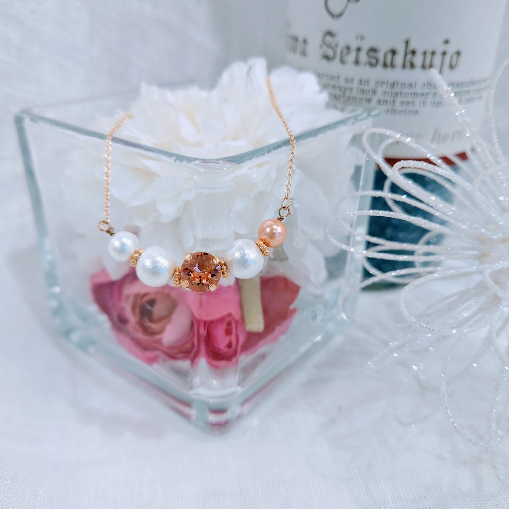 ライバーカラーモチーフネックレス(のぞめる、MECHATU-A)