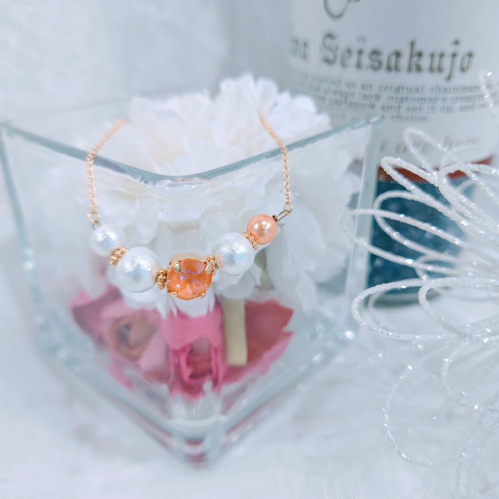 ライバーカラーモチーフネックレス(みたらし団、3SKM、あやかき)