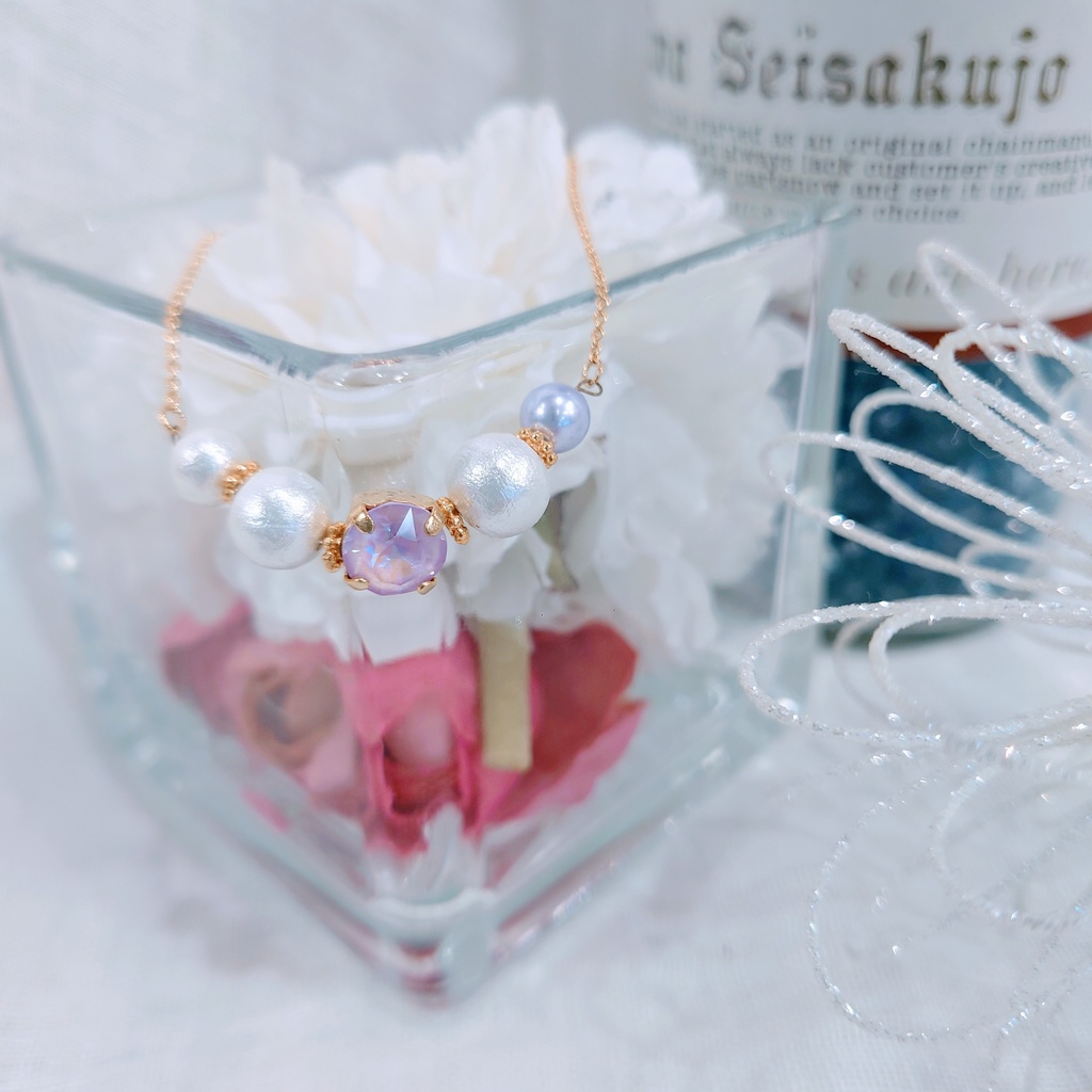 ライバーカラーモチーフネックレス(みたらし団、3SKM、あやかき)