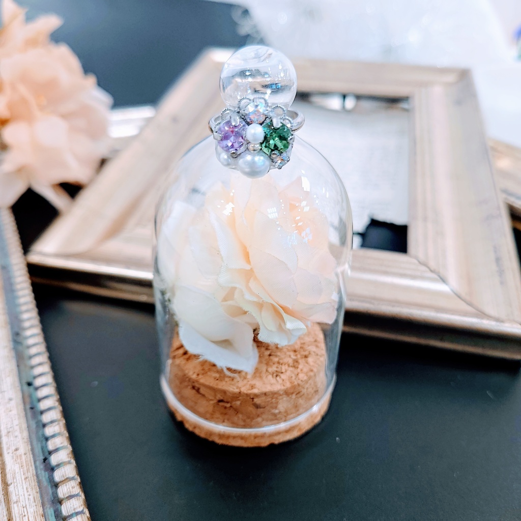 ライバーカラーモチーフビジューリング①