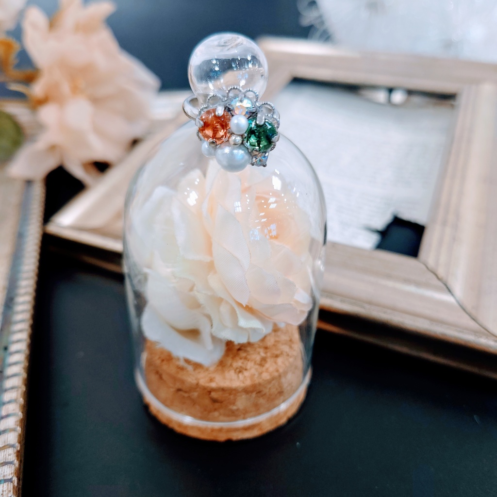 ライバーカラーモチーフビジューリング①