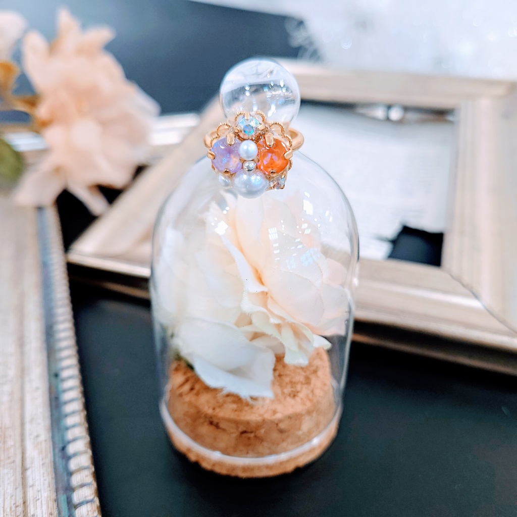 ライバーカラーモチーフビジューリング②