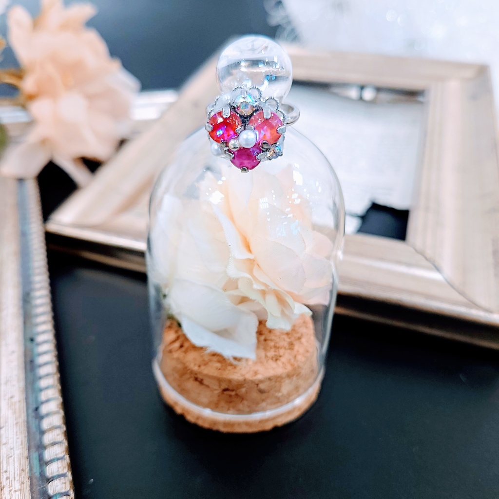 ライバーカラーモチーフビジューリング②