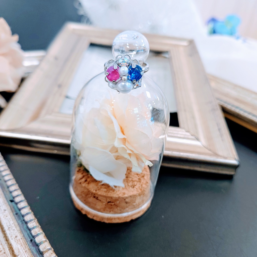 ライバーカラーモチーフビジューリング②