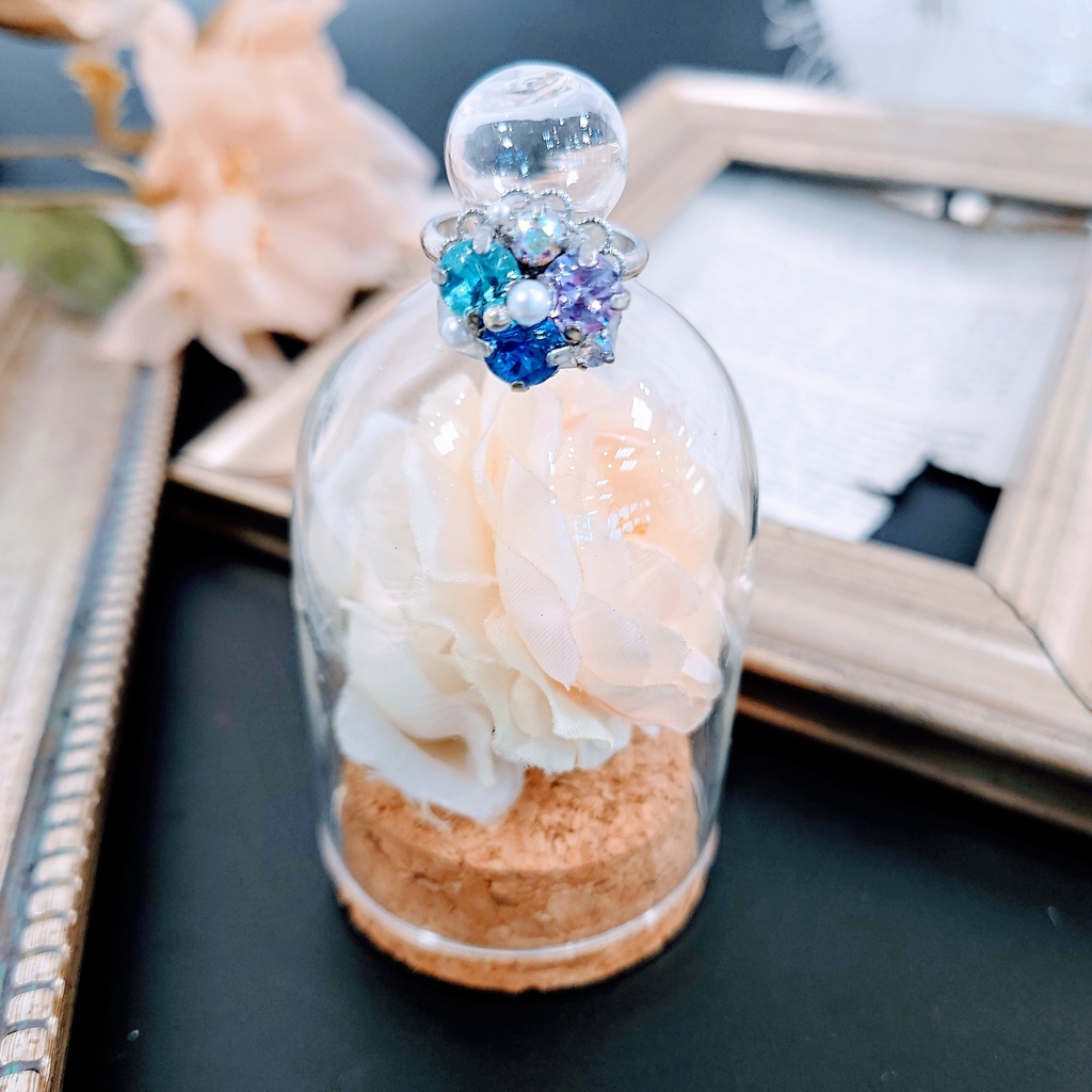 ライバーカラーモチーフビジューリング②