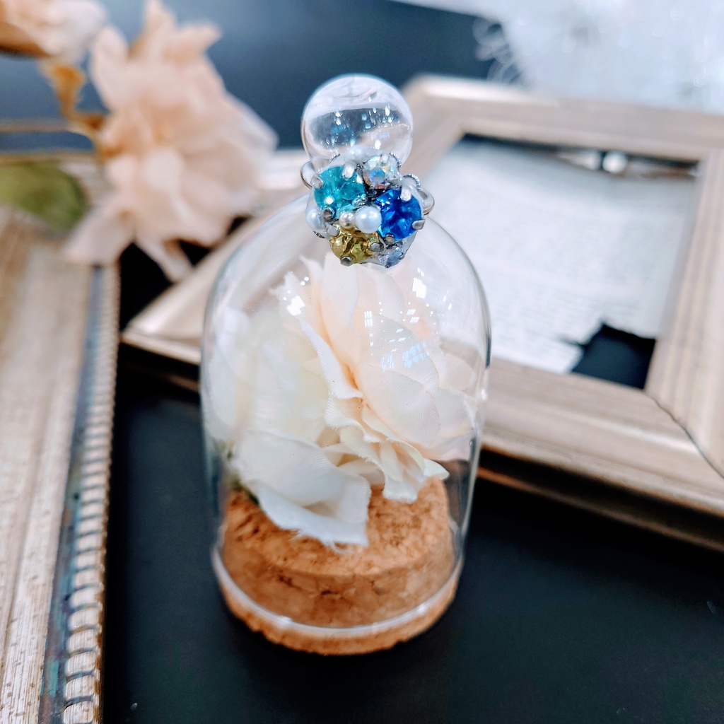 ライバーカラーモチーフビジューリング②