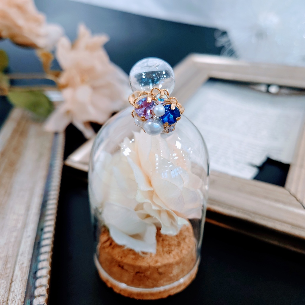 ライバーカラーモチーフビジューリング②