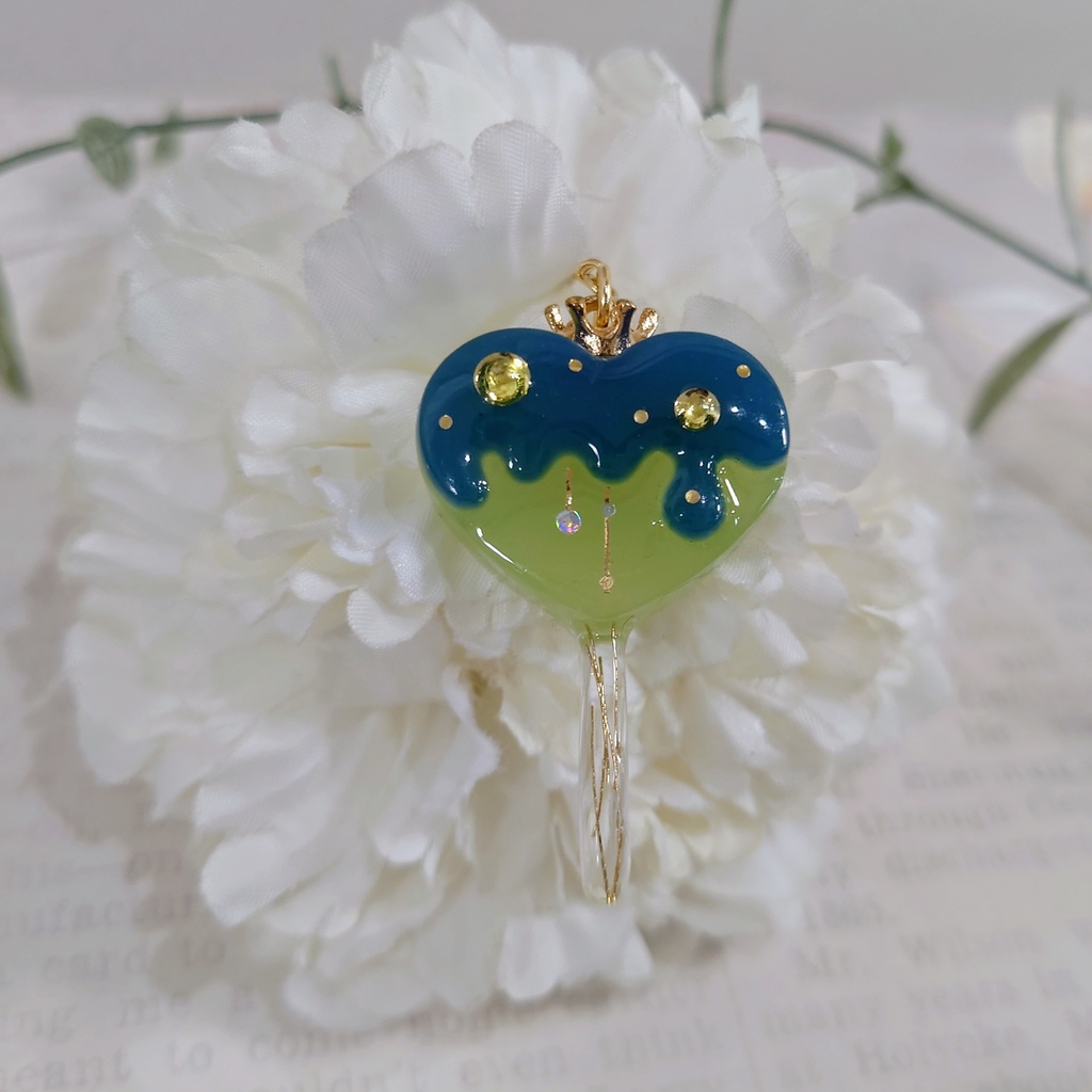 ライバーモチーフハートチャーム