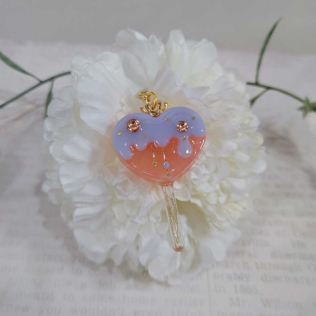 ライバーモチーフハートチャーム