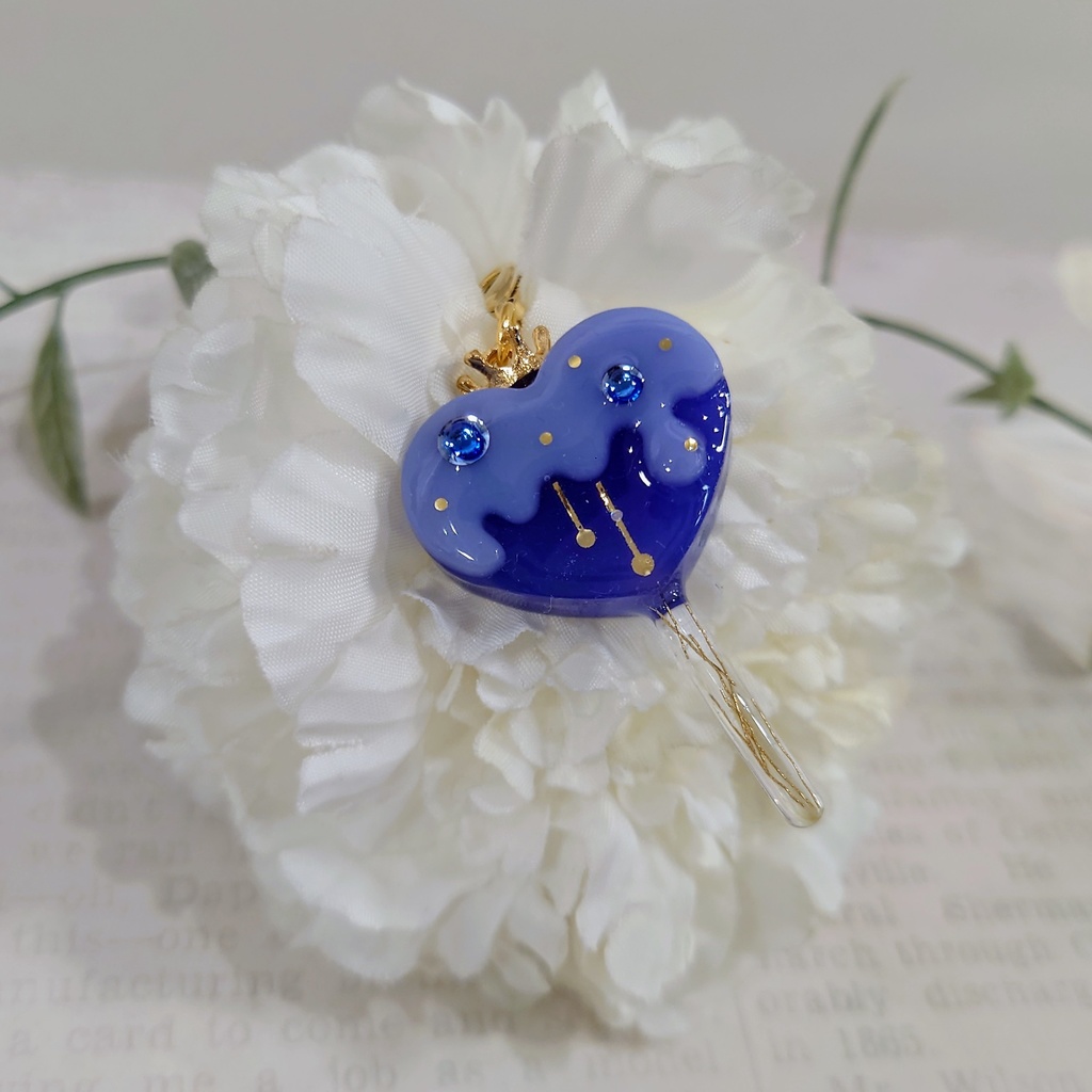 ライバーモチーフハートチャーム