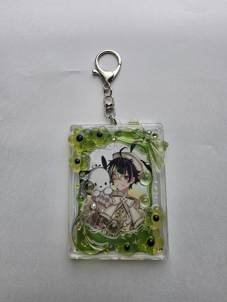 デコカードケースキーホルダー