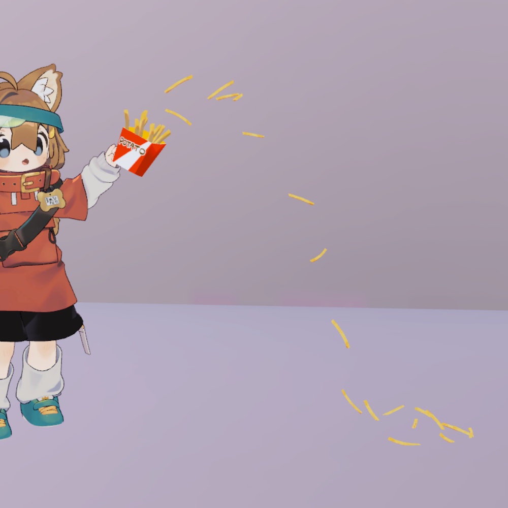【VRC】無限ポテトパーティクル