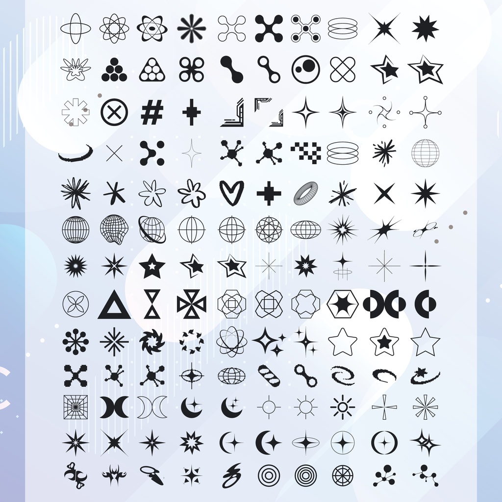 便利なシェイプ素材セット【500種以上】