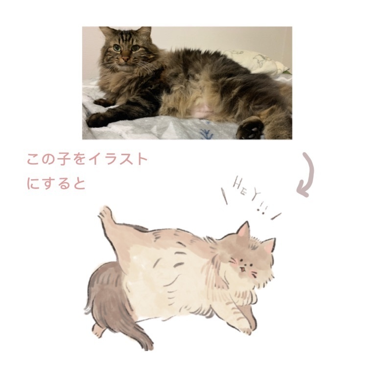 ゆるふわ絵本風猫ちゃんイラスト描きます 4 14 Booth