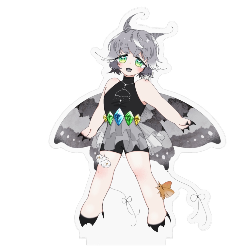 夜蛾ちゅん キービジュアルアクリルスタンド