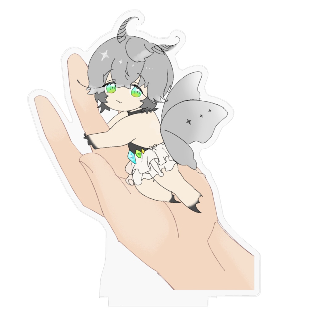 夜蛾ちゅん 手乗りアクスタ