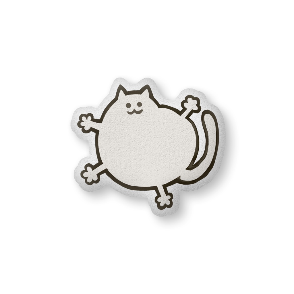 アメーバねこふわふわクッション(大)