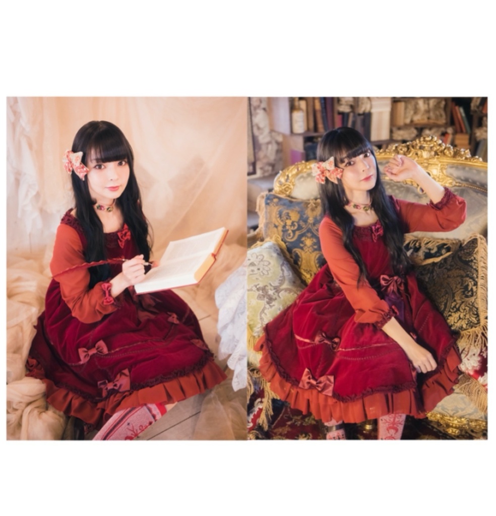 LiminaL Op.1 ×藤城リエ  「星座になれなかった少女」 少女衣装ブロマイド2枚セット