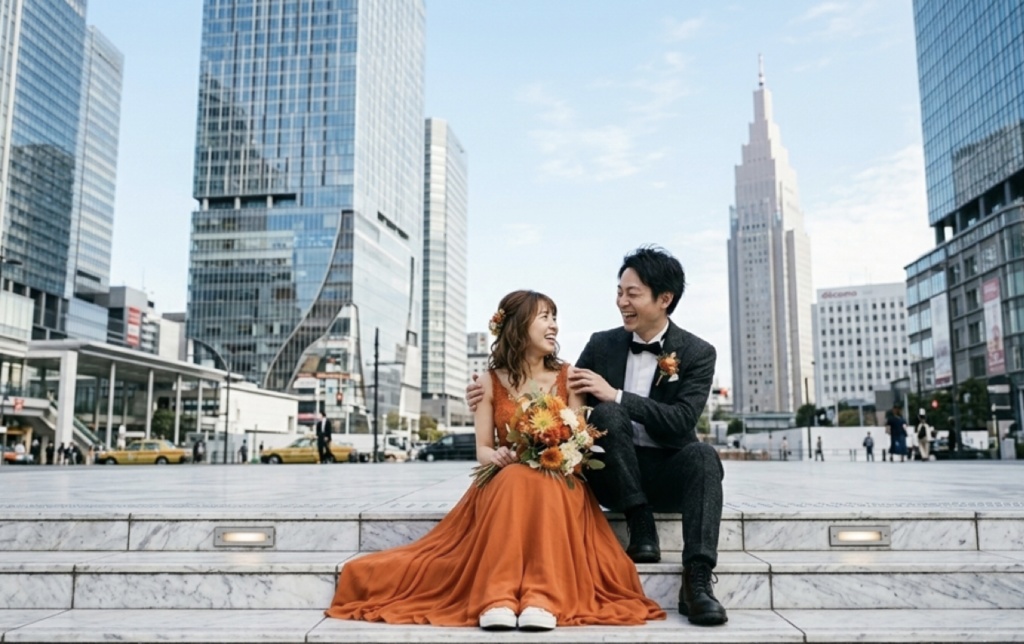 【フリー素材】新郎新婦フォトセット（ドレス姿）40枚セット