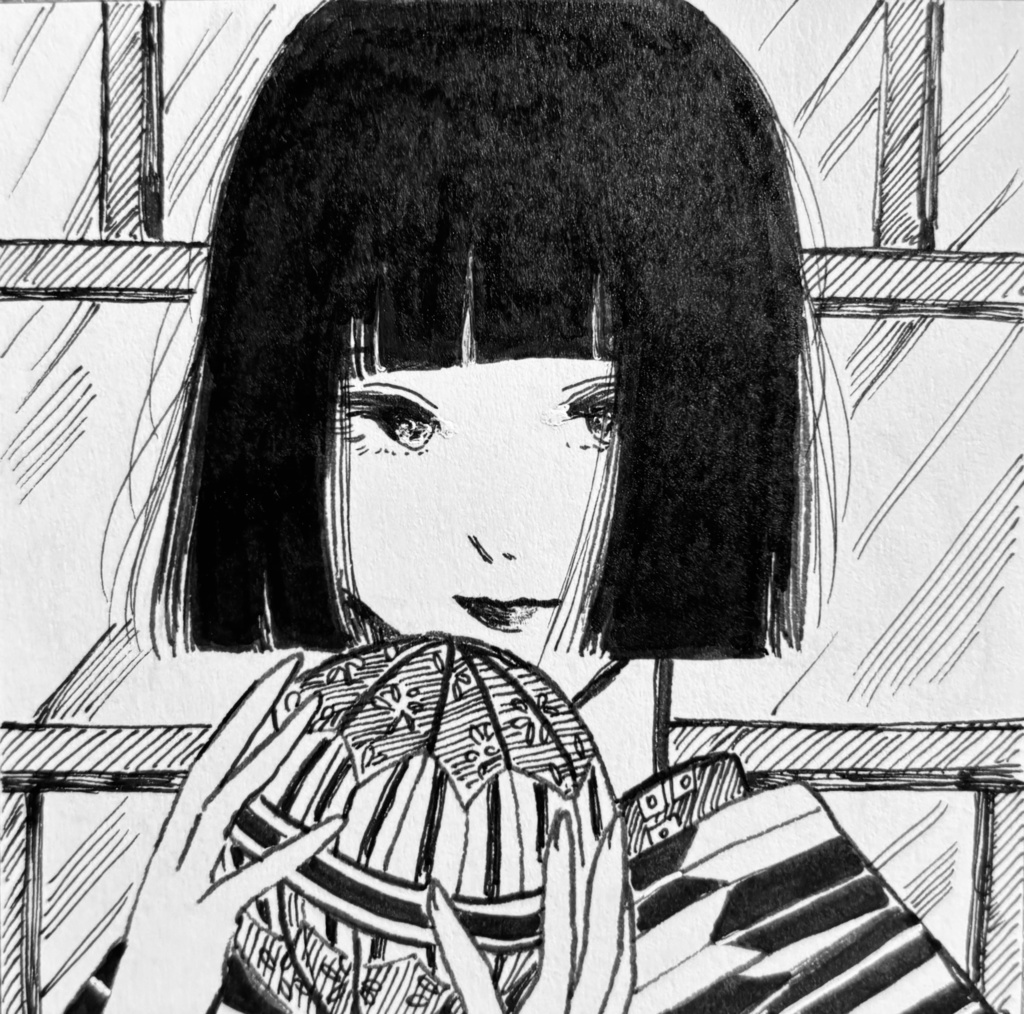 (原画)色紙(ミニ)③