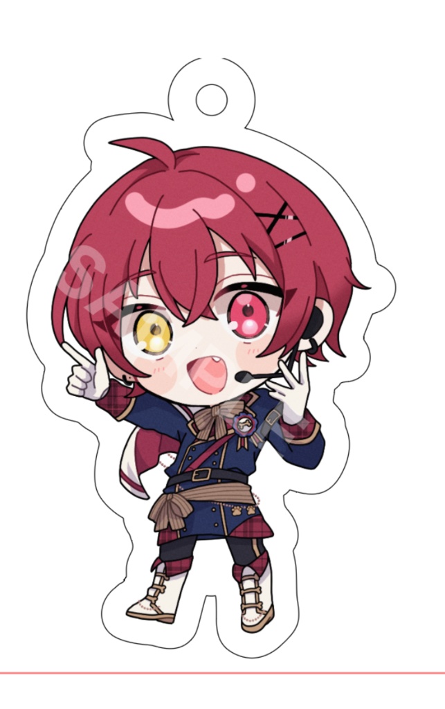 てちばな。のアクリルキーホルダー