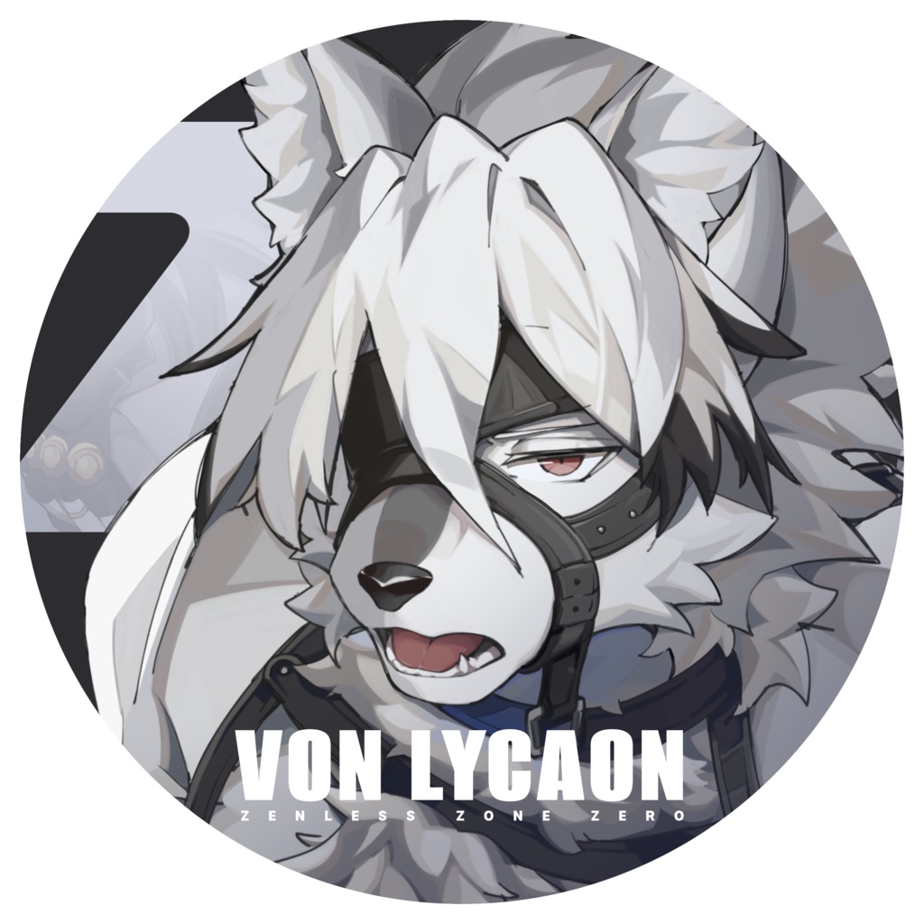 【センゼロ】缶バッジ/ライカン①