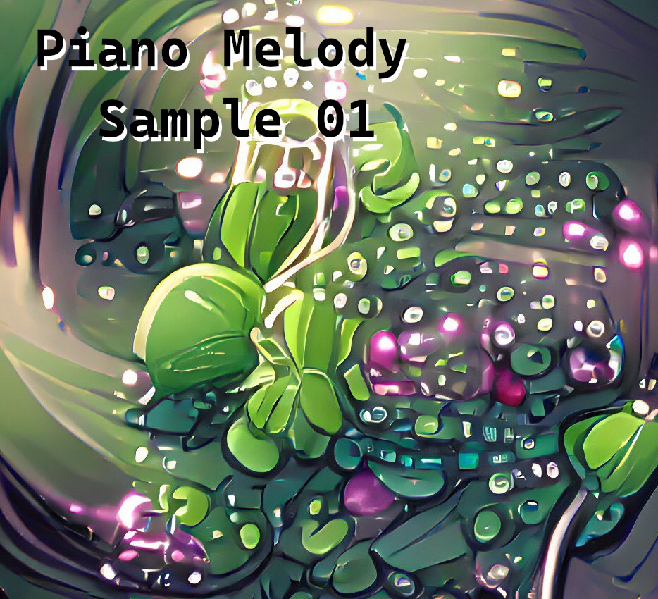 piano melody sample 01