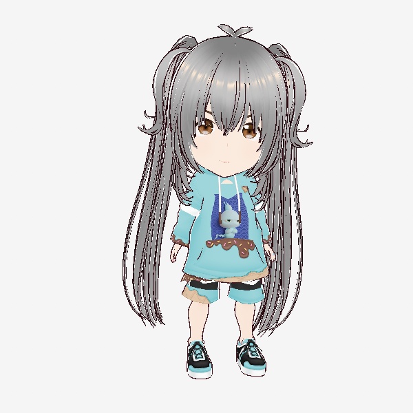 【Free】3Dアバター VRoid・VRMファイル　CNP推し活