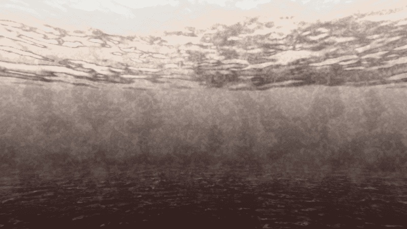 【動く背景】水中からの景色