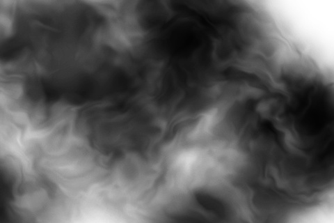 【動く背景】黒い霧_透過素材