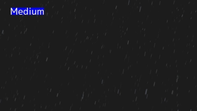 【動く背景】吹雪 透過素材