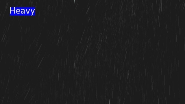 【動く背景】吹雪 透過素材