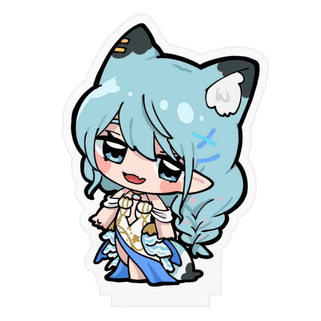 狼華アクリルフィギュア