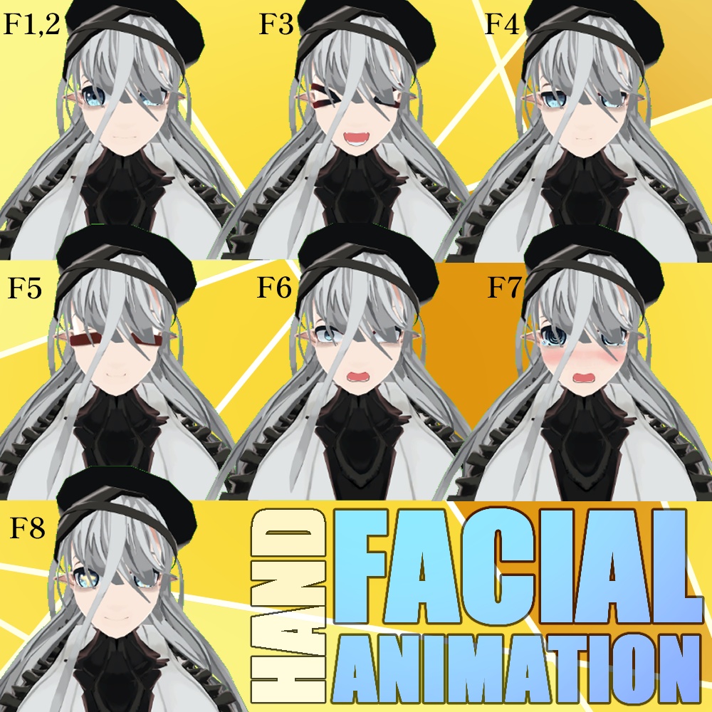 オリジナル3Dモデル「幻華」